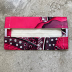 Hermes Pink Baobab Cat Silk Scarf Face Mask