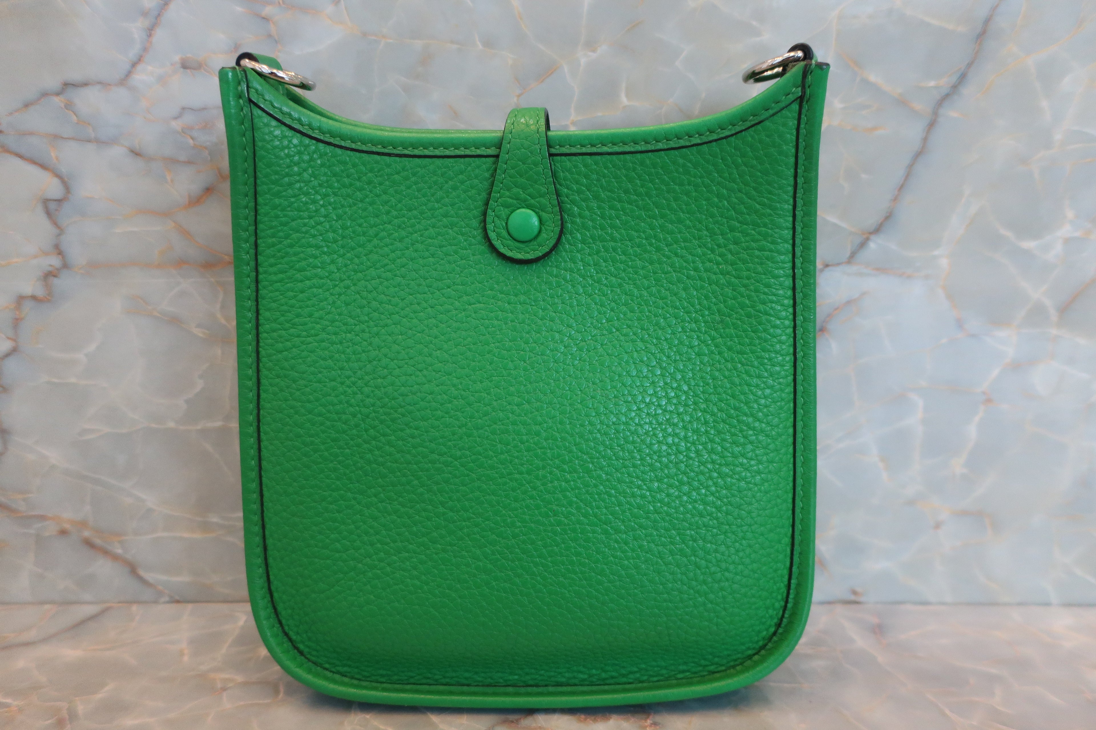 HERMES／エルメス エブリンTPM トリヨンクレマンス バンブー □R刻印 ショルダーバッグ 700080034