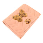 GUCCI GG Marmont Wallet Dusty Pink