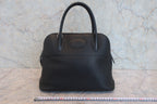HERMES／エルメス ボリード31 トリヨンクレマンス ブラック □N刻印 ハンドバッグ 800030074
