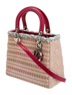 Dior Tweed Lady Dior Medium Pink 2013