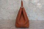 HERMES／エルメス ガーデンパーティＴＰＭ ネゴンダ ゴールド □K刻印 トートバッグ 800040173