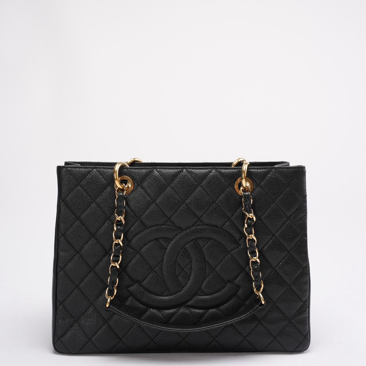 Chanel Shopping Tote GST Caviar Black  2013