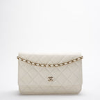 Chanel Wallet on Chain(woc) White Caviar Leather 2022