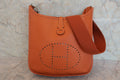 HERMES／エルメス エブリン2ＰＭ ヴォーエプソン コニャック □I刻印 ショルダーバッグ 800030119
