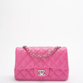 Chanel Classic Rectangular Mini Flap Bag Pink