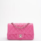 Chanel Classic Rectangular Mini Flap Bag Pink
