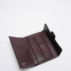 Chanel Black Caviar Classic Long Flap Wallet