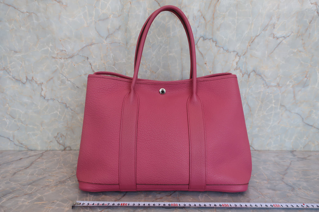 HERMES／エルメス ガーデンパーティPM ネゴンダ トスカ □P刻印 トートバッグ 800050031