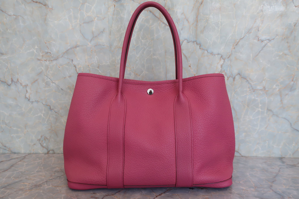 HERMES／エルメス ガーデンパーティPM ネゴンダ トスカ □P刻印 トートバッグ 800050031