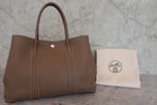 HERMES／エルメス ガーデンパーティPM ネゴンダ エトゥープ D刻印 トートバッグ 800030166