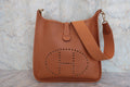 HERMES／エルメス エブリン1GM クシュベル ゴールド □A刻印 ショルダーバッグ 800050011