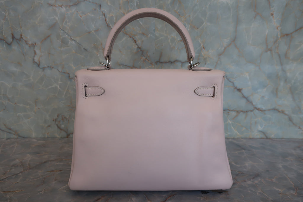 HERMES／エルメス ケリー25 ヴォースイフト ローズドラジェ □K刻印 ショルダーバッグ 800020246