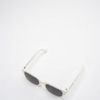 Celine White Acetate Sunglasses