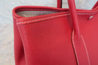 HERMES／エルメス ガーデンパーティPM ネゴンダ ルージュガランス □K刻印 トートバッグ 800030167