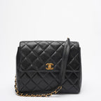 Chanel Vintage Classic Kelly Single Flap Bag – Black Caviar