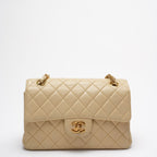 Chanel Vintage Double-Side Classic Flap Bag  Beige
