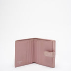 Chanel Pink Timeless CC Compact Wallet Caviar