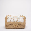 Chanel Tweed Raffia Coco Country Jumbo Flap 2010