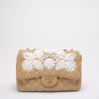 Chanel Tweed Raffia Coco Country Jumbo Flap 2010