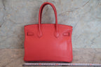 HERMES／エルメス バーキン30 トリヨンクレマンス ブーゲンビリア □N刻印 ハンドバッグ 700090063