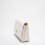 Chanel Classic Wallet on Chain (WOC) 22B White Enamel