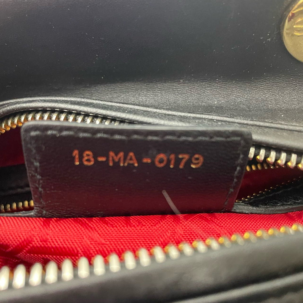 Dior Lady Dior Medium Bag Black Cannage classic