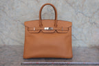 HERMES／エルメス バーキン35 ヴァッシュリエージュ ナチュラル □J刻印 ハンドバッグ 800020155