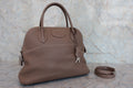 HERMES／エルメス ボリード31 トリヨンクレマンス エトゥープ □K刻印 ショルダーバッグ 800050048