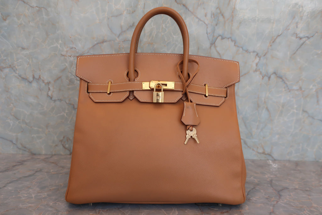 HERMES／エルメス オータクロア32 クシュベル ナチュラル □B刻印 ハンドバッグ 800040163