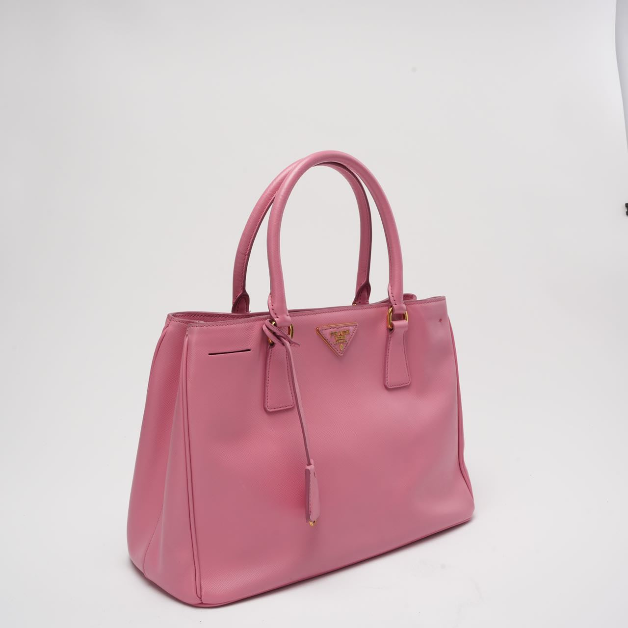 Prada Pink Galleria Tote Bag Saffiano Leather