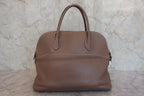 HERMES／エルメス ボリード35 トリヨンクレマンス エトゥープ □J刻印 ショルダーバッグ 800050039
