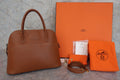 HERMES／エルメス ボリード31 クシュベル ゴールド □E刻印 ショルダーバッグ 800020265