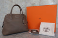 HERMES／エルメス ボリード31 トリヨンクレマンス エトゥープ □O刻印 ショルダーバッグ 800050095