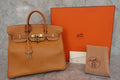 HERMES／エルメス オータクロア32 アルデンヌ ナチュラルサブレ □A刻印 ハンドバッグ 800050052