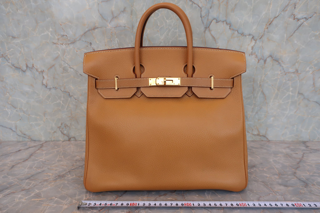 HERMES／エルメス オータクロア32 アルデンヌ ナチュラルサブレ □A刻印 ハンドバッグ 800050052