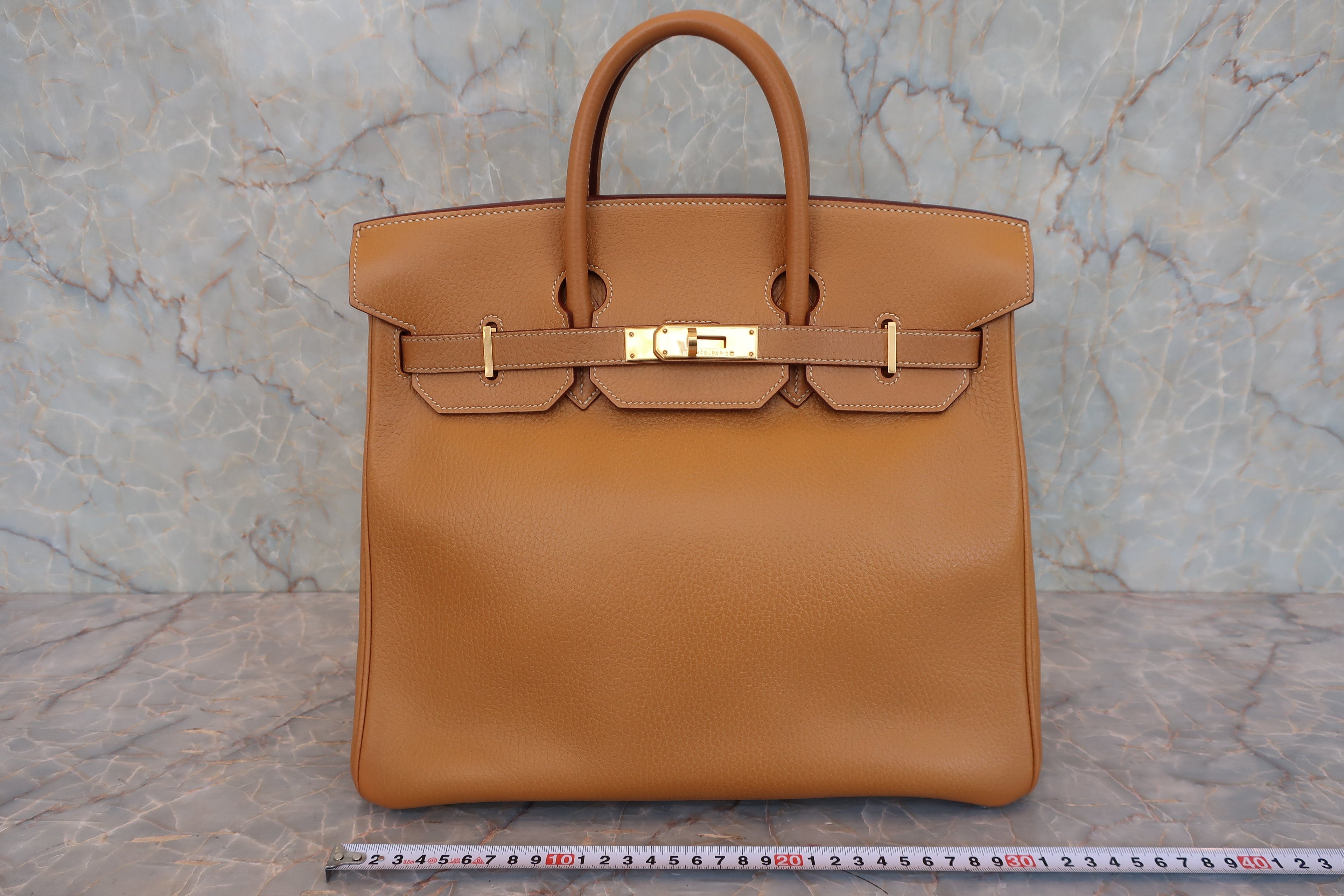 HERMES／エルメス オータクロア32 アルデンヌ ナチュラルサブレ □A刻印 ハンドバッグ 800050052