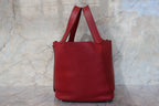 HERMES／エルメス ピコタンロックＰＭ トリヨンクレマンス ルージュガランス ハンドバッグ 700100196