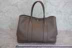 HERMES／エルメス ガーデンパーティTPM ヴォーエプソン エタン A刻印 トートバッグ 800050099