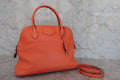HERMES／エルメス ボリード31 トリヨンクレマンス オレンジポピー T刻印 ショルダーバッグ 800050090