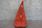 HERMES／エルメス ボリード31 トリヨンクレマンス オレンジポピー T刻印 ショルダーバッグ 800050090