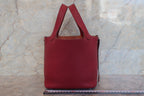 HERMES／エルメス ピコタンロックＰＭ トリヨンクレマンス ルビー □R刻印 ハンドバッグ 700120031