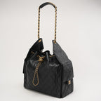 Chanel 25 Medium Grained Calfskin & Gold-Tone Black 2025