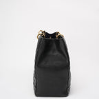 Chanel Black Grand Shopping Tote (GST) Bag in Caviar Leather