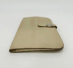 Hermes Dogon Beige Clemence Leather Bi Fold Wallet