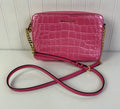 Crossbody Designer By Michael Kors In Pink, Size:Small