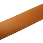 Gucci Embossed Double G Blue Leather Belt
