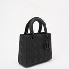 Christian Dior Cannage Small My ABC Dior Lady Dior Black