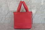 HERMES／エルメス ピコタンロックＭＭ トリヨンクレマンス ブーゲンビリア □N刻印 ハンドバッグ 700040216