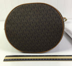 Crossbody Designer By Michael Kors In Brown, Size:Large